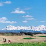 新栄の丘からの展望(北海道・美瑛町)